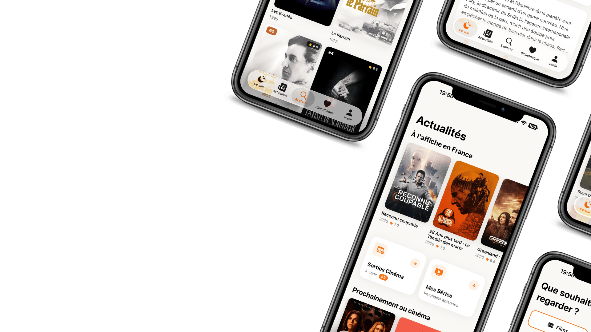 Auguste - Aperçu de l'application